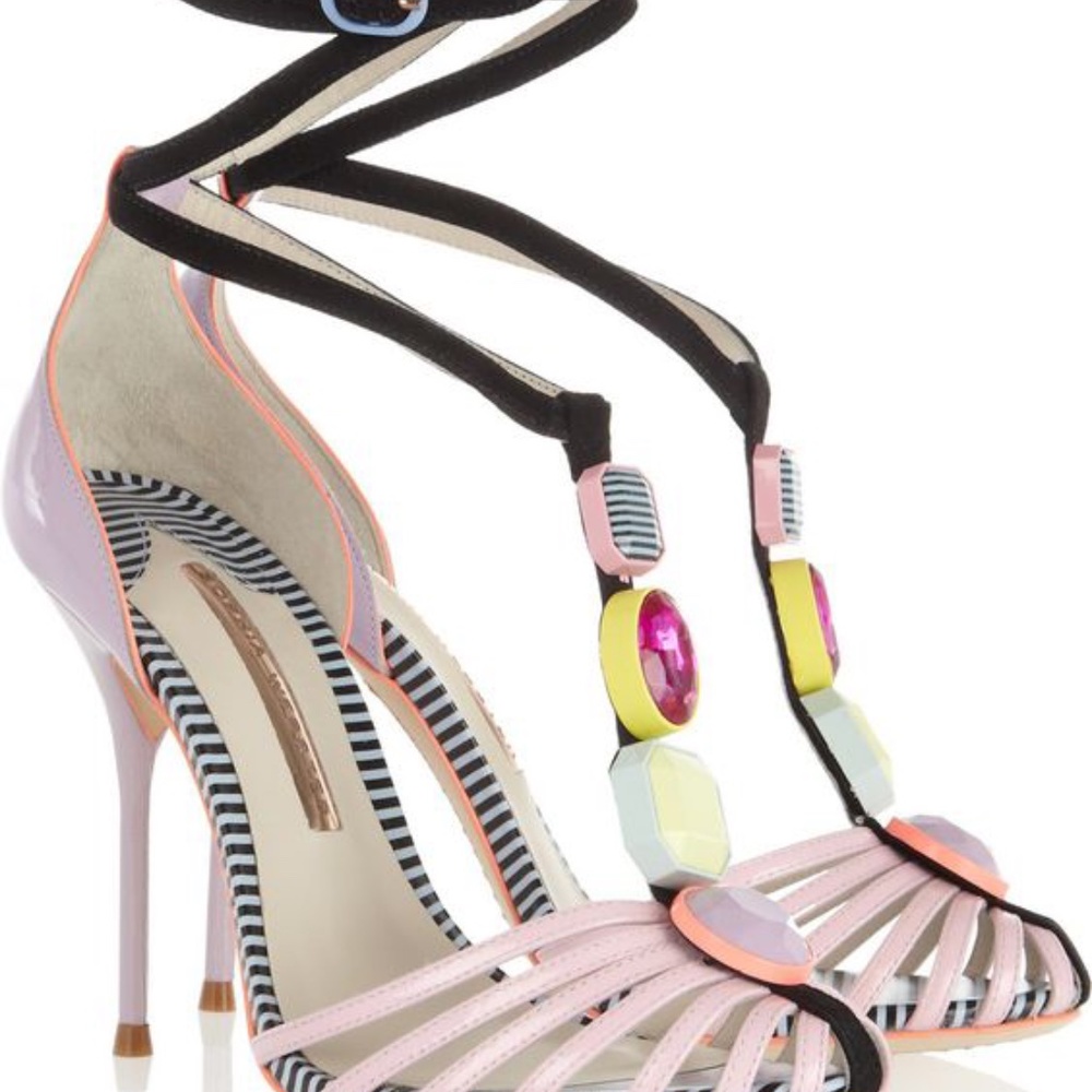 Sophia Webster BLUE strappy sandals 36.5/6.0